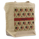 Americana Reusable Cotton Grocery Bag - Single (Personalized)