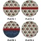 Americana Set of Appetizer / Dessert Plates (Approval)