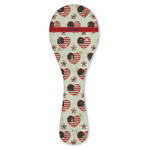 Americana Ceramic Spoon Rest (Personalized)