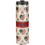 Americana Stainless Steel Skinny Tumbler - 20 oz (Personalized)