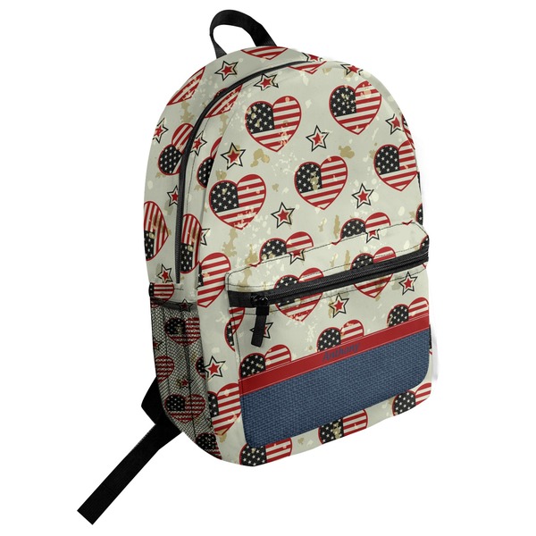 Custom Americana Student Backpack (Personalized)