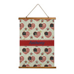 Americana Wall Hanging Tapestry - Tall (Personalized)