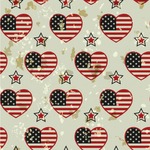 Americana Wallpaper & Surface Covering (Peel & Stick 24"x 24" Sample)