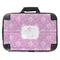 Lotus Flowers 18" Laptop Briefcase - FRONT