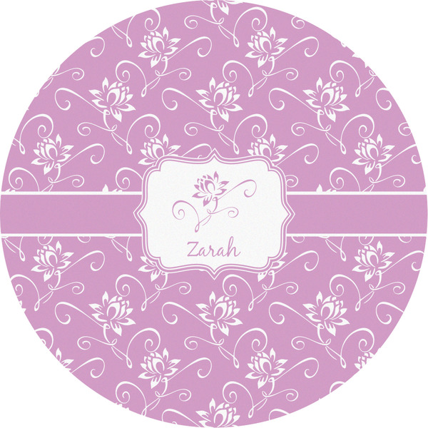 Custom Lotus Flowers Multipurpose Round Labels - 2" (Personalized)