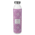 Lotus Flowers 20oz Stainless Steel Water Bottle - Full Print (Personalized)