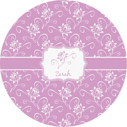 Lotus Flowers Multipurpose Round Labels - Custom Sized (Personalized)