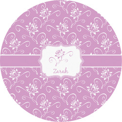 Lotus Flowers Multipurpose Round Labels - 5" (Personalized)