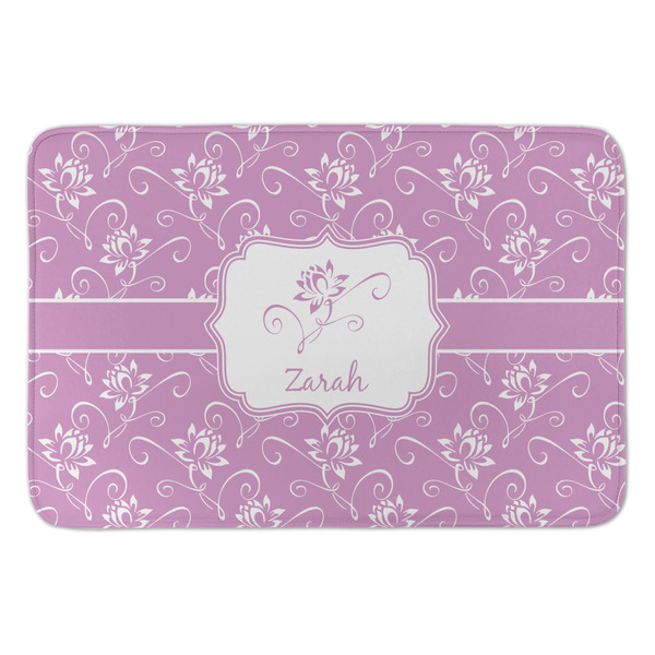 Custom Lotus Flowers Anti-Fatigue Kitchen Mat (Personalized)