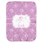 Lotus Flowers Baby Swaddling Blanket (Personalized)