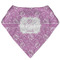 Lotus Flowers Bandana Folded Flat