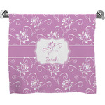 Lotus Flowers Bath Towel (Personalized)