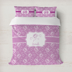 Lotus Flowers Duvet Cover (Personalized)
