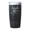 Lotus Flowers Black Polar Camel Tumbler - 20oz - Single Sided - Approval