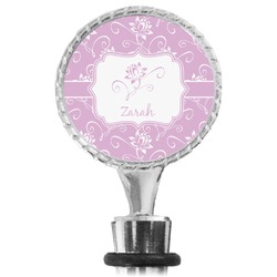 Lotus Flowers Wine Bottle Stopper (Personalized)