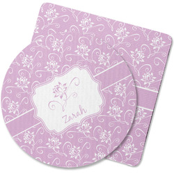 Lotus Flowers Rubber Backed Coaster (Personalized)