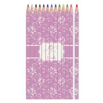 Lotus Flowers Colored Pencils (Personalized)