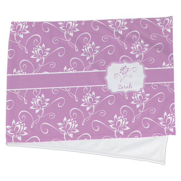 Custom Lotus Flowers Cooling Towel (Personalized)