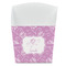 Lotus Flowers French Fry Favor Box - Front View