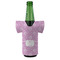 Lotus Flowers Jersey Bottle Cooler - FRONT (on bottle)