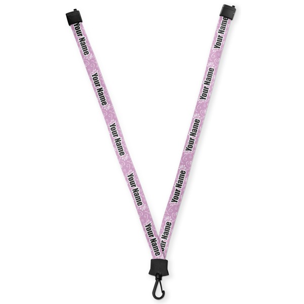 Custom Lotus Flowers Lanyard (Personalized)