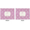 Lotus Flowers Linen Placemat - APPROVAL (double sided)