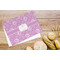 Lotus Flowers Microfiber Kitchen Towel - LIFESTYLE