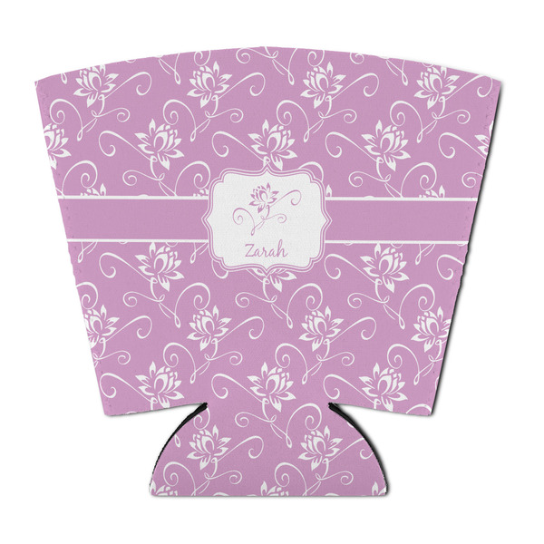 Custom Lotus Flowers Party Cup Sleeve - with Bottom (Personalized)