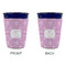 Lotus Flowers Party Cup Sleeves - without bottom - Approval