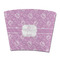 Lotus Flowers Party Cup Sleeves - without bottom - FRONT (flat)