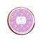 Lotus Flowers Printed Icing Circle - XSmall - On Cookie