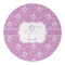 Lotus Flowers Round Paper Coaster - Approval