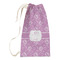 Lotus Flowers Small Laundry Bag - Front View