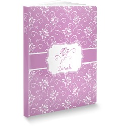 Lotus Flowers Softbound Notebook - 7.25" x 10" (Personalized)