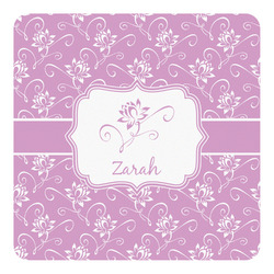 Lotus Flowers Square Decal (Personalized)