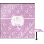 Lotus Flowers Square Table Top (Personalized)