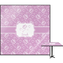 Lotus Flowers Square Table Top (Personalized)