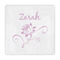 Lotus Flowers Standard Decorative Napkins (Personalized)