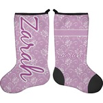 Lotus Flowers Holiday Stocking - Double-Sided - Neoprene (Personalized)