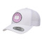 Lotus Flowers Trucker Hat - White (Personalized)