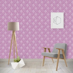 Lotus Flowers Wallpaper & Surface Covering (Water Activated - Removable)