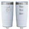 Lotus Flowers White Polar Camel Tumbler - 20oz - Double Sided - Approval