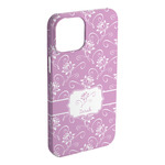 Lotus Flowers iPhone Case - Plastic - iPhone 15 Pro Max (Personalized)
