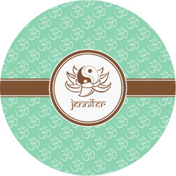 Om Multipurpose Round Labels - 1" (Personalized)