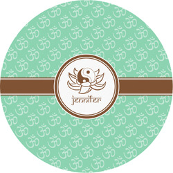 Om Multipurpose Round Labels - 3" (Personalized)