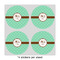 Om 4" Multipurpose Round Labels - Sheet