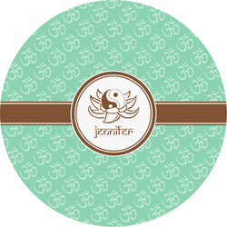 Om Multipurpose Round Labels - 5" (Personalized)