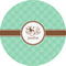 Om 5" Multipurpose Round Label - Single Sticker