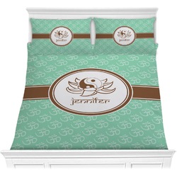 Om Comforter Set - Full / Queen (Personalized)