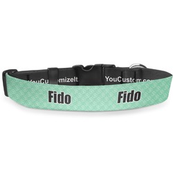 Om Deluxe Dog Collar - Extra Large (16" to 27") (Personalized)